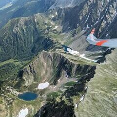 Flugwegposition um 14:15:43: Aufgenommen in der Nähe von Rottenmann, Österreich in 2739 Meter